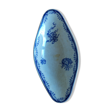 Ravier empty pocket porcelain vintage iron earth old sarreguemines