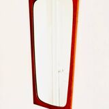 Vintage Danish mirror, teak frame