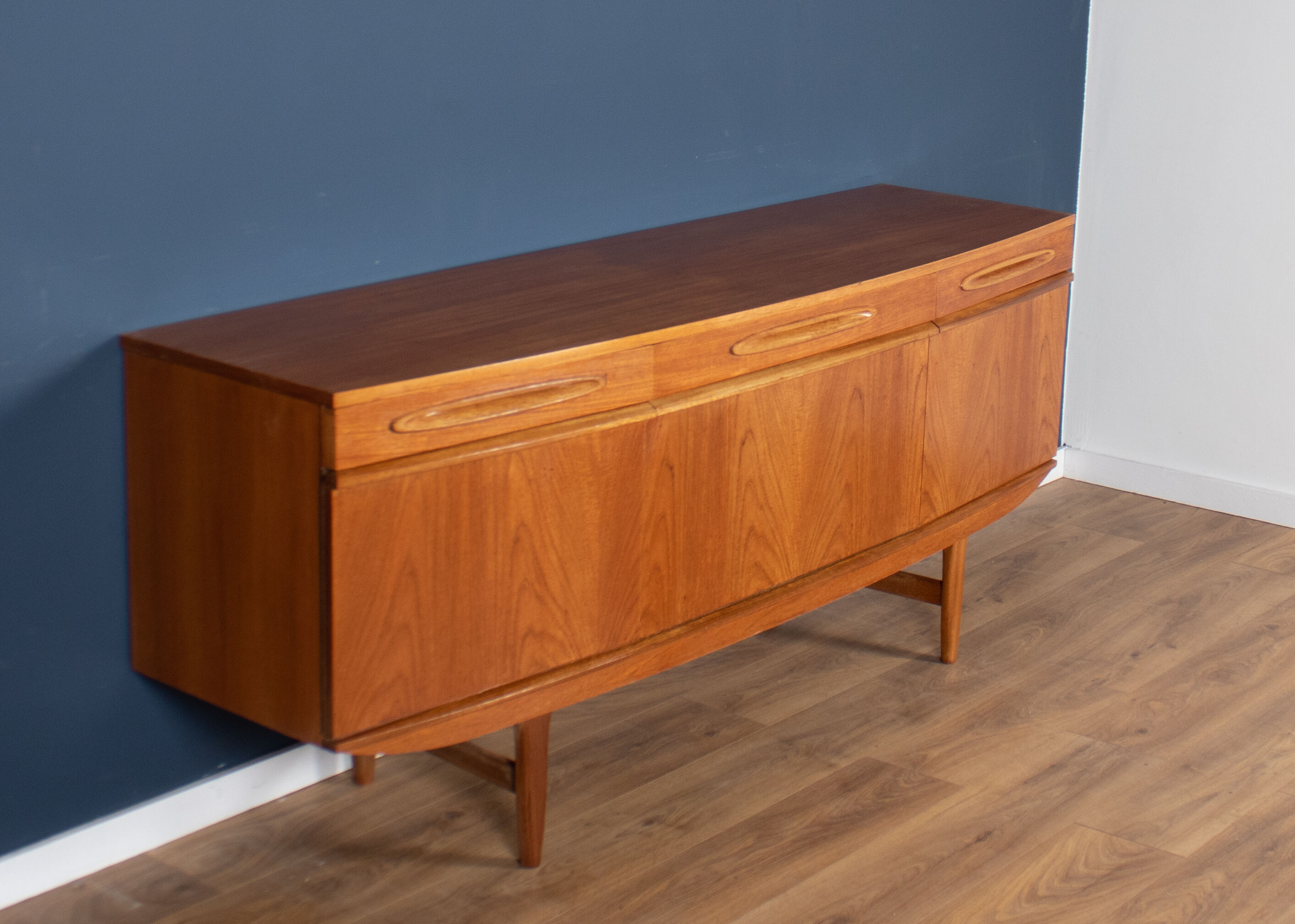 Enfilade rétro teck 1960s elliots de newbury eon mid century