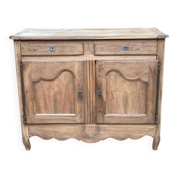 Buffet Louis XV rénové en chêne massif XVIIIème