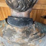 18th century polychrome religious statue