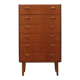 Commode en teck, design danois, années 1970, fabriquée au Danemark