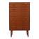 Commode en teck, design danois, années 1970, fabriquée au Danemark