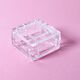 Vintage RCR Crystal Jewelry Box / Italian Glass Trinket Box / Italy / 1970s