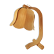 Lampe fleur en bois