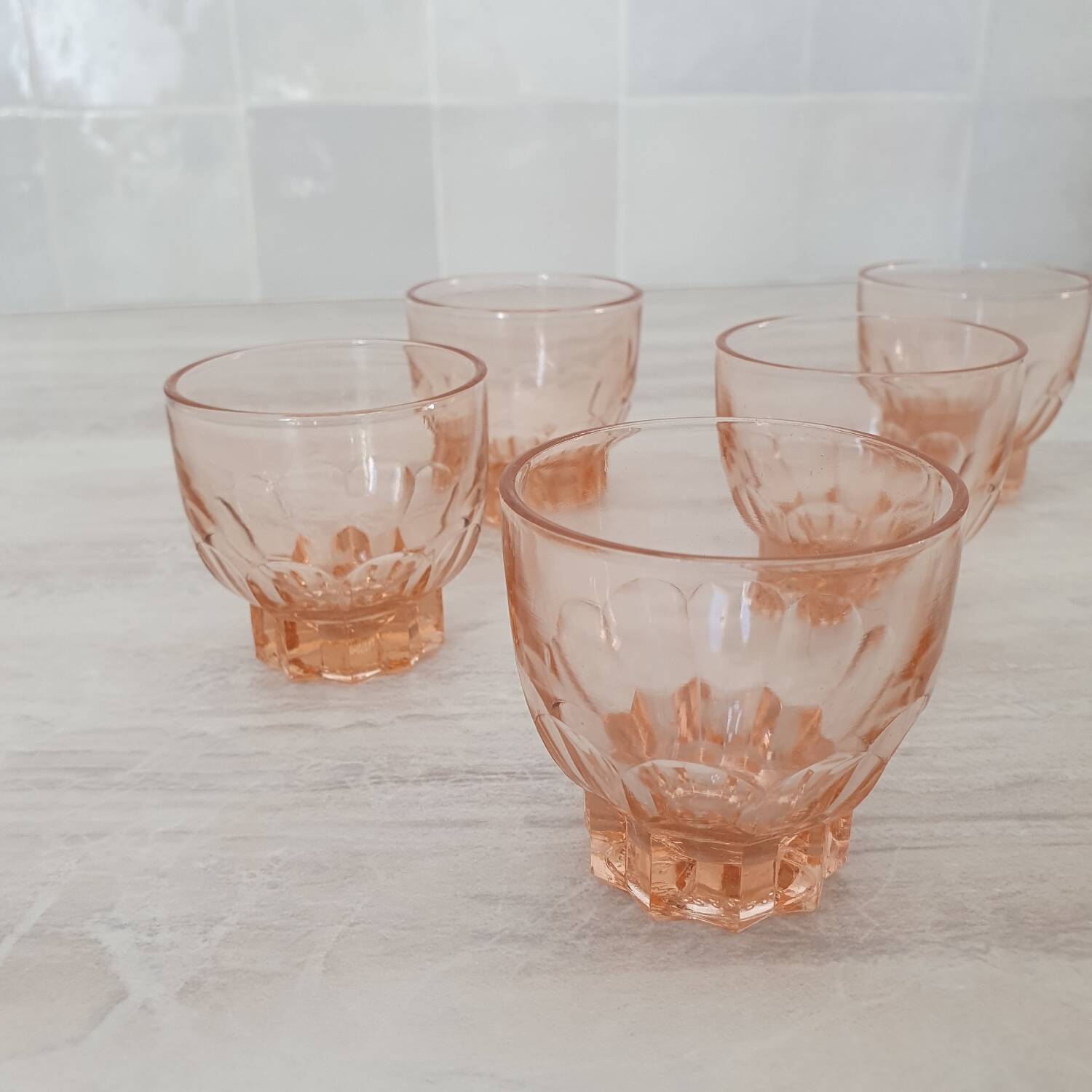 Small Art Deco glasses