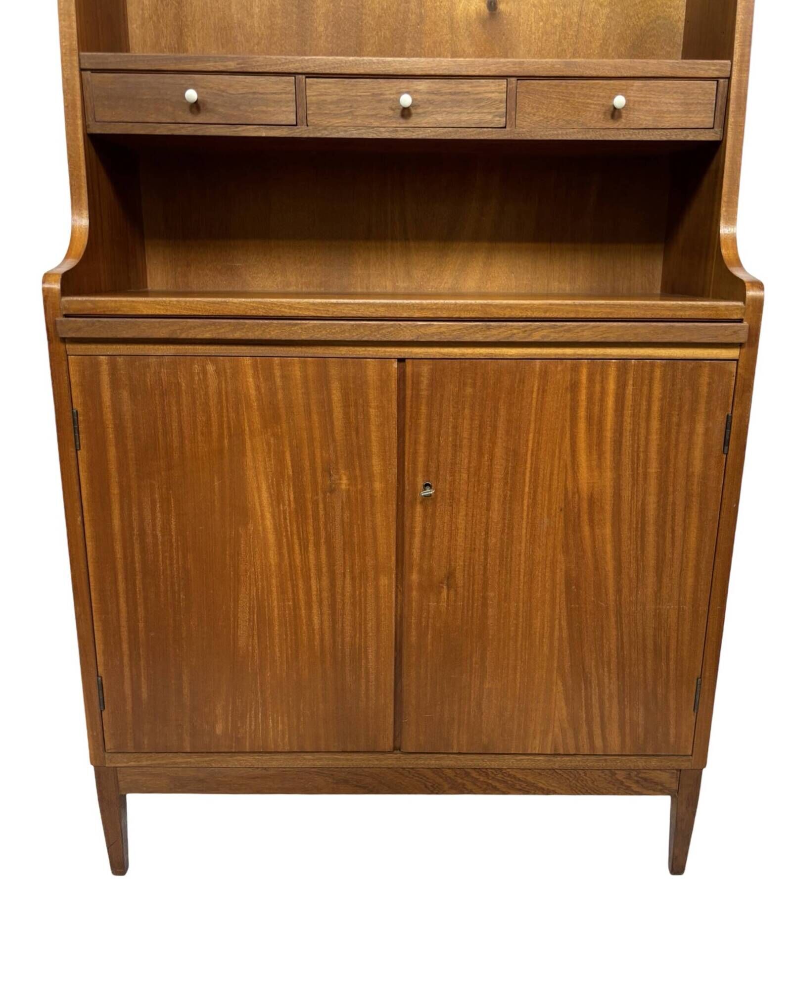 Vintage Wall Cabinet Cupboard Workplace Swedish Design 1960s