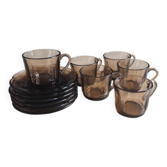 Lot tasses de café Duralex spain vintage