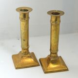 Brass candlesticks
