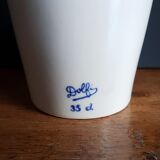 Old ceramic decanter Dolfi vase
