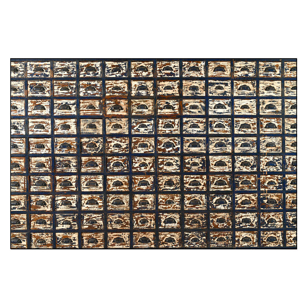 Wooden workshop furniture with 204 drawers