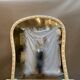 Large C19th Painted Overmantle Mirror