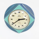 70s modern ceramic wall clock Junghans, Germany