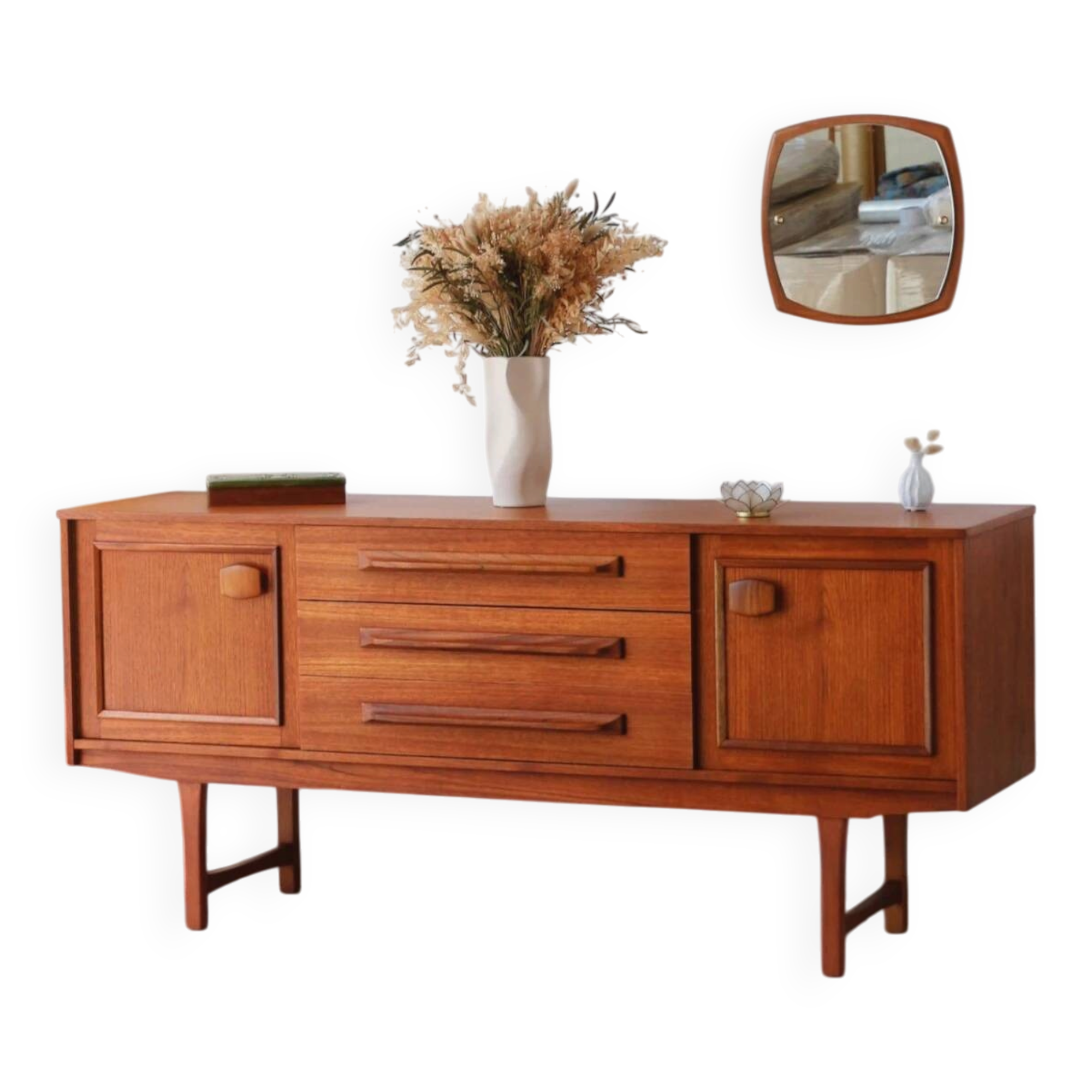 Scandinavian teak enfilade Stonehill – vintage design 1960s