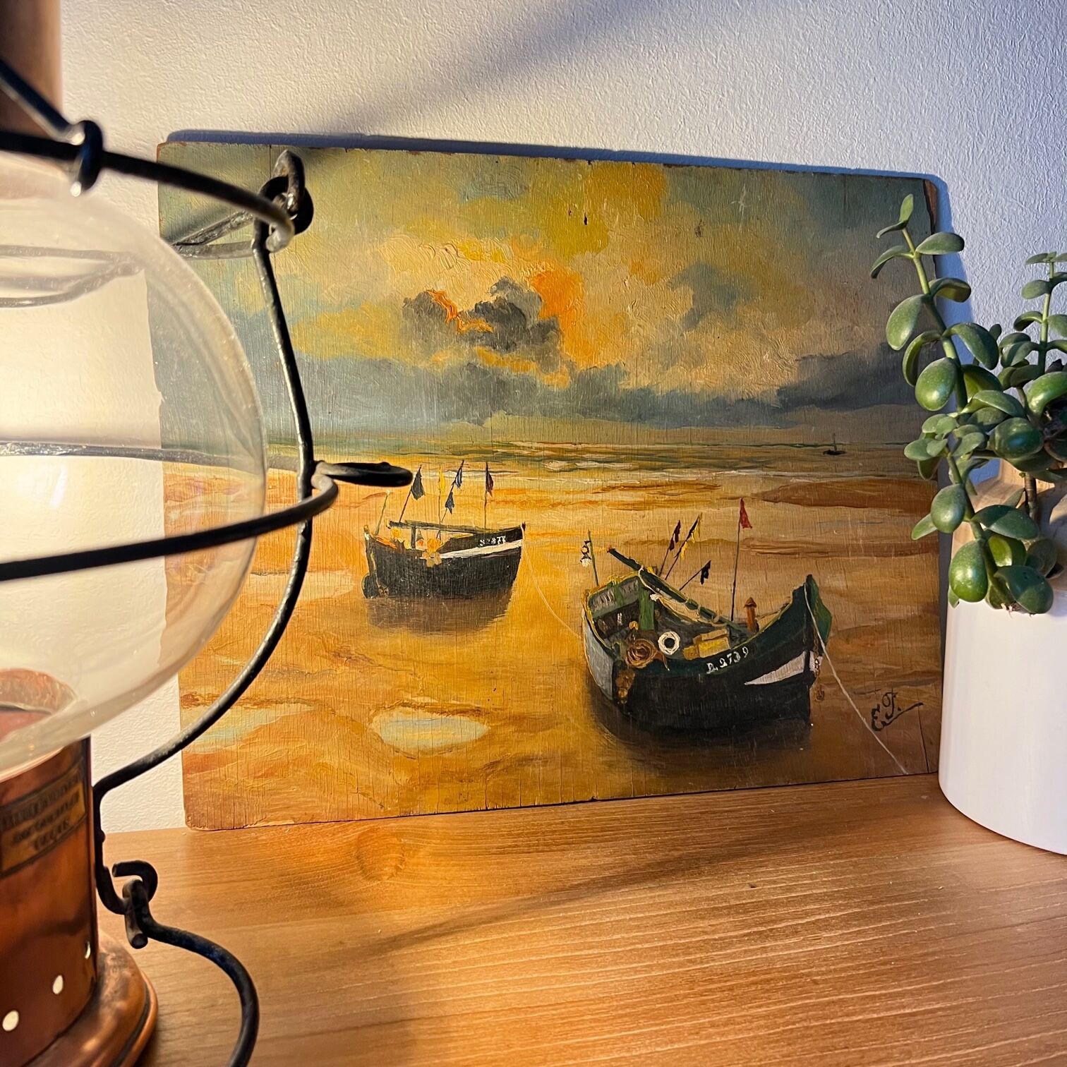 Oil on wood 1953