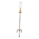 Lampadaire brutaliste fer battu ep 1940/50