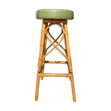 Rattan bar stool