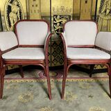 Paire de fauteuils Thonet numéro 6285