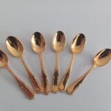 Gold coffee spoons and hallmark