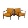 Mid-century modern pair of Walter Knoll armchairs model 550 from 50s