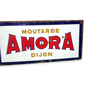 Enamelled plate Amora