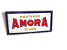Enamelled plate Amora