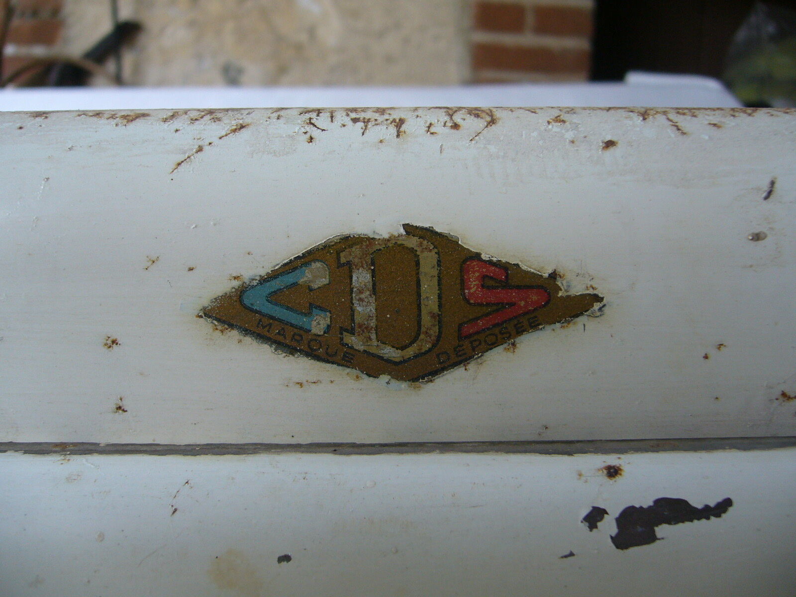 Three-door metal cabinet old CDS France