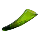 Vase soliflore corne verte