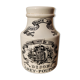 Pot à moutarde en faïence Dijon Grey-Poupon