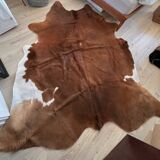 Tapis en peau de vache véritable