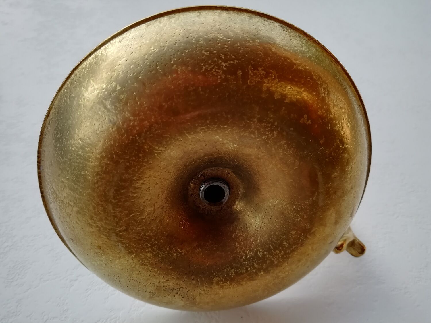 Brass candle holder