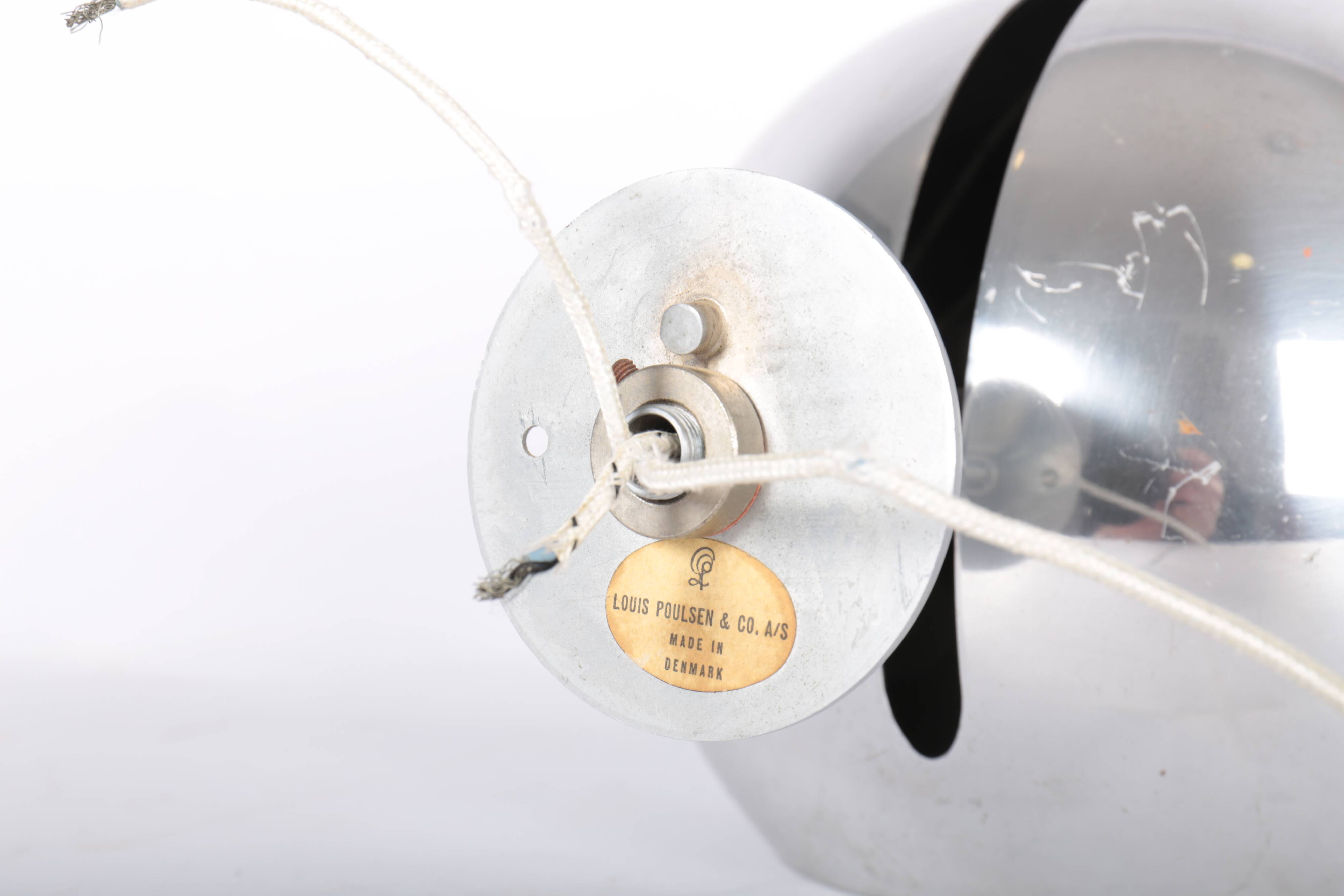 Eyeball wall lamp by Ejner Graae & Henning Helger for Louis Poulsen