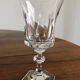 Lot 6 Crystal Villeroy and Boch burgundy glasses