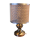Lampe Mid Century en cannage