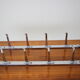 -chrome meat holders,1930s,czechoslovakia