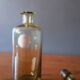 50s perfume bottle in blown glass verrerie de vallérysthal