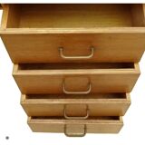 Vintage 1950 crossed  and compass legs desk