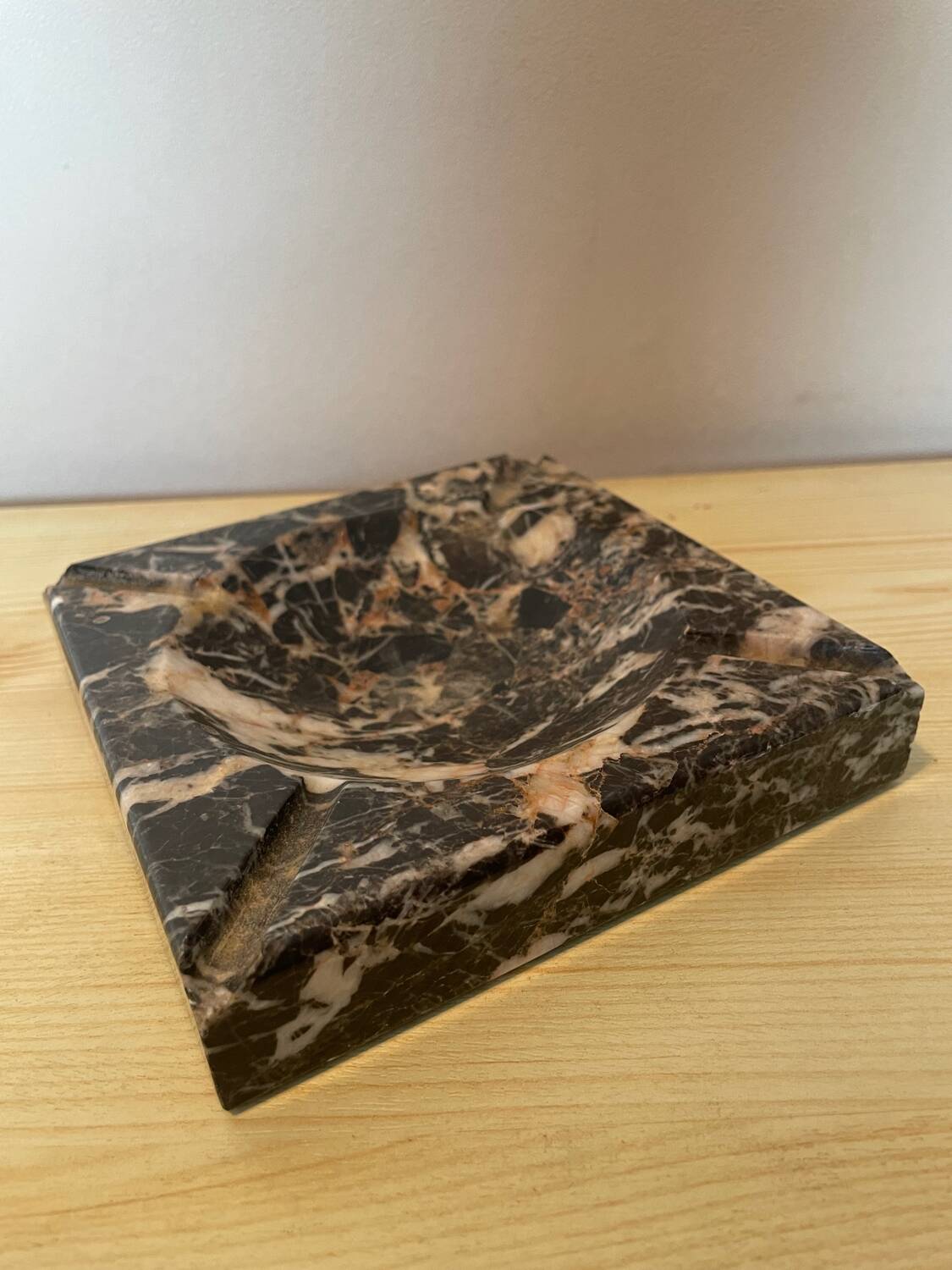 Art Deco Stone Ashtray