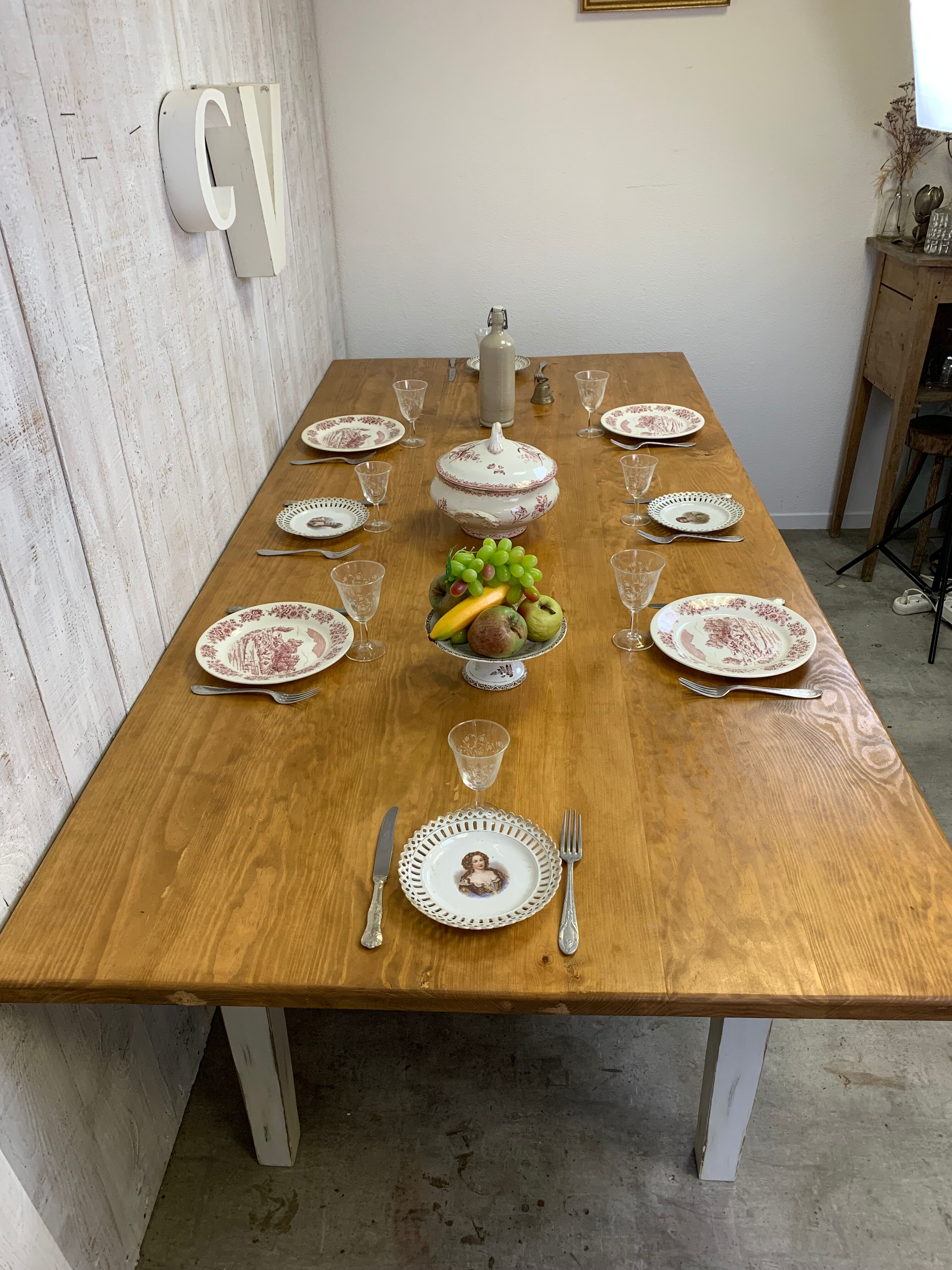 Farm table 240x110cm