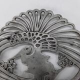 pewter trivet