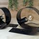 Pair of Massive Looping lamps (L-0132)