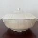 White iron clay soup tureen Moulin des Loups & Hamage Nord