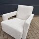 2x Cassina Utrecht chair in beige bouclé, Gerrit Rietveld. In NEW CONDITION!!