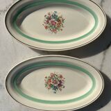 Plats motif floral