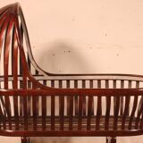 Curved Mahogany Cradle - 19th Century