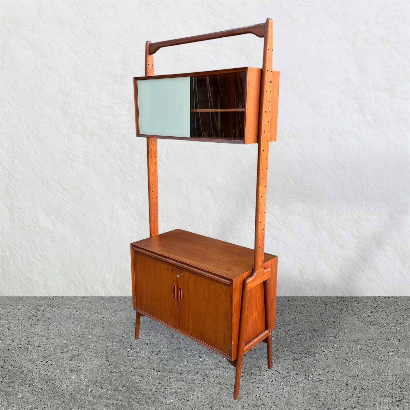 Modular bookshelf by Arne Hovmand Olsen, 1960