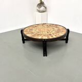 Table basse "Les Herbiers" par Roger Capron