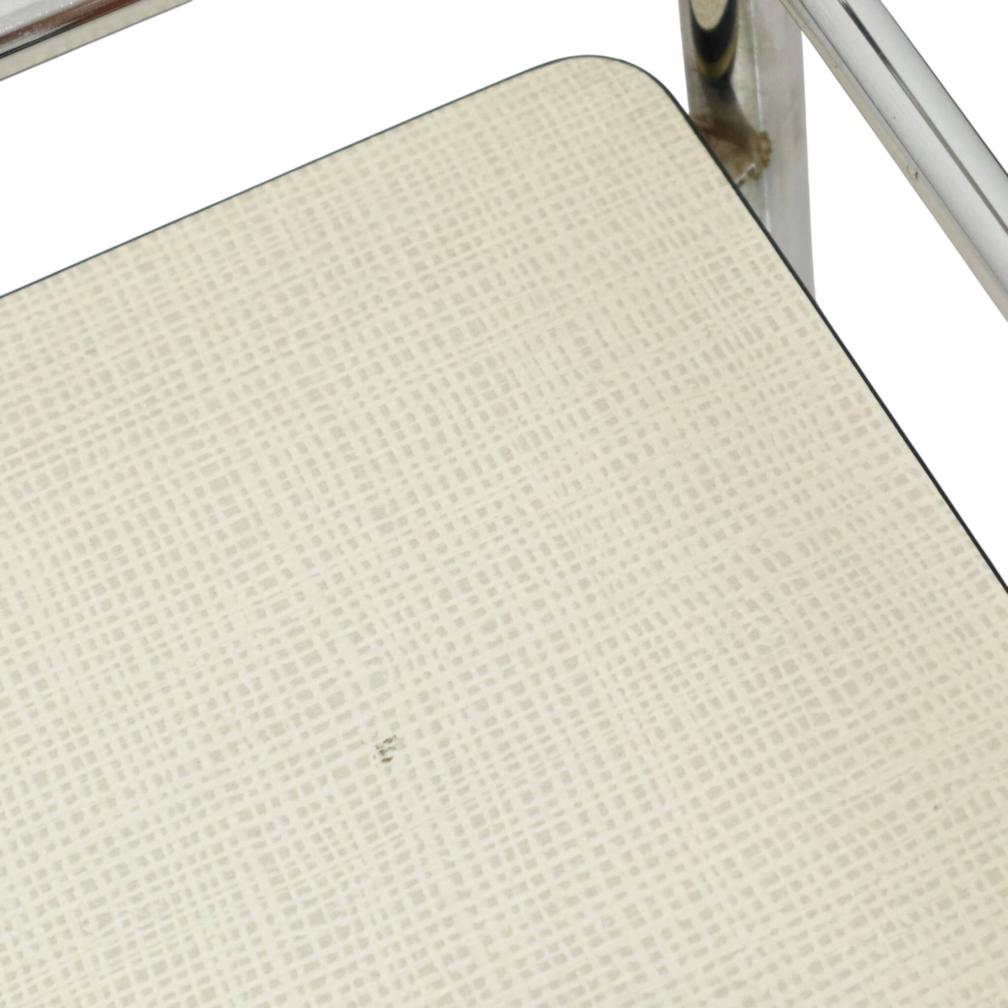 Vintage Drink Trolley Serving Cart Chrome Sixties