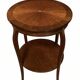 Louis XV style side table; sun veneer; removable top; H71cm