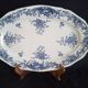 Plat de forme ovale en porcelaine Villeroy & Boch, modèle "Valeria"